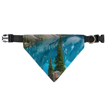 Rocky Mountain Print Over The Collar Dog Bandana