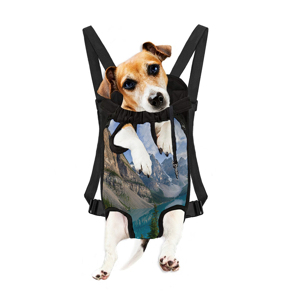 Rocky Mountain Print Pet Carrier Backpack