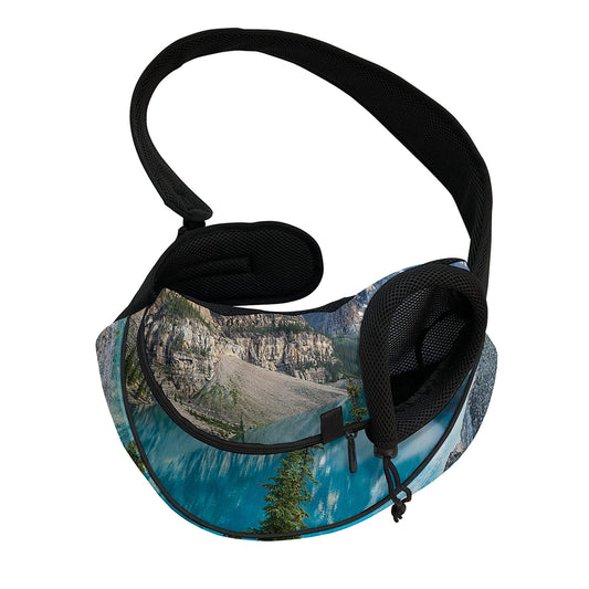 Rocky Mountain Print Pet Sling Carrier