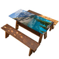 Rocky Mountain Print Picnic Table Cover
