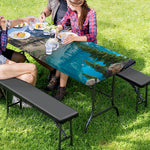 Rocky Mountain Print Picnic Table Cover