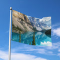 Rocky Mountain Print Polyester Flag