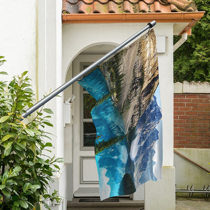 Rocky Mountain Print Polyester Flag