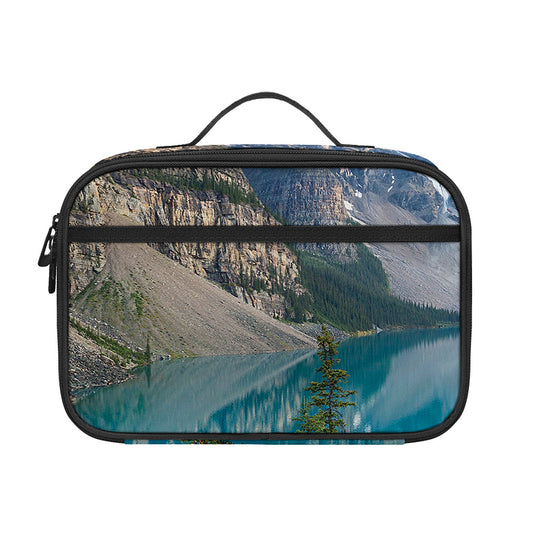 Rocky Mountain Print Portable Lunch Bag
