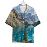 Rocky Mountain Print Rayon Hawaiian Shirt