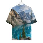 Rocky Mountain Print Rayon Hawaiian Shirt