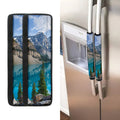 Rocky Mountain Print Refrigerator Handle Covers