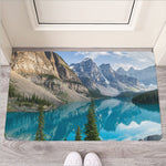 Rocky Mountain Print Rubber Doormat