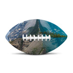 Rocky Mountain Print Rugby Ball