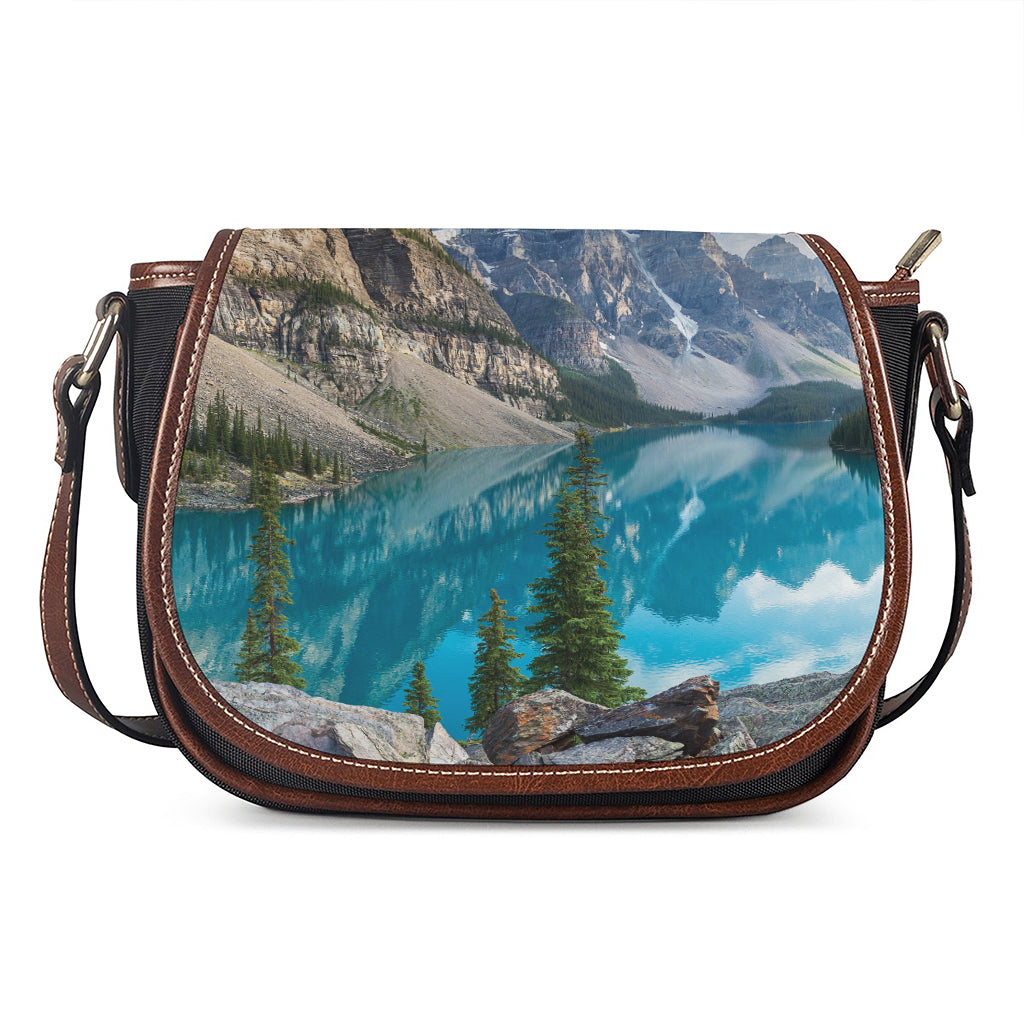 Rocky Mountain Print Saddle Bag