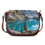 Rocky Mountain Print Saddle Bag