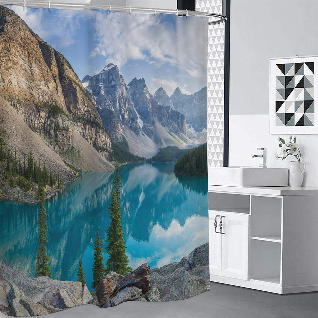 Rocky Mountain Print Shower Curtain