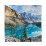 Rocky Mountain Print Silk Bandana