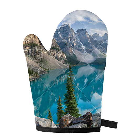 Rocky Mountain Print Single Oven Mitt