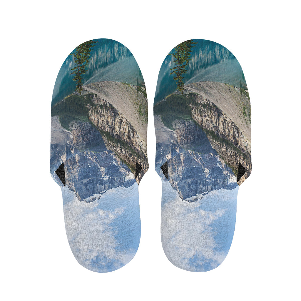 Rocky Mountain Print Slippers