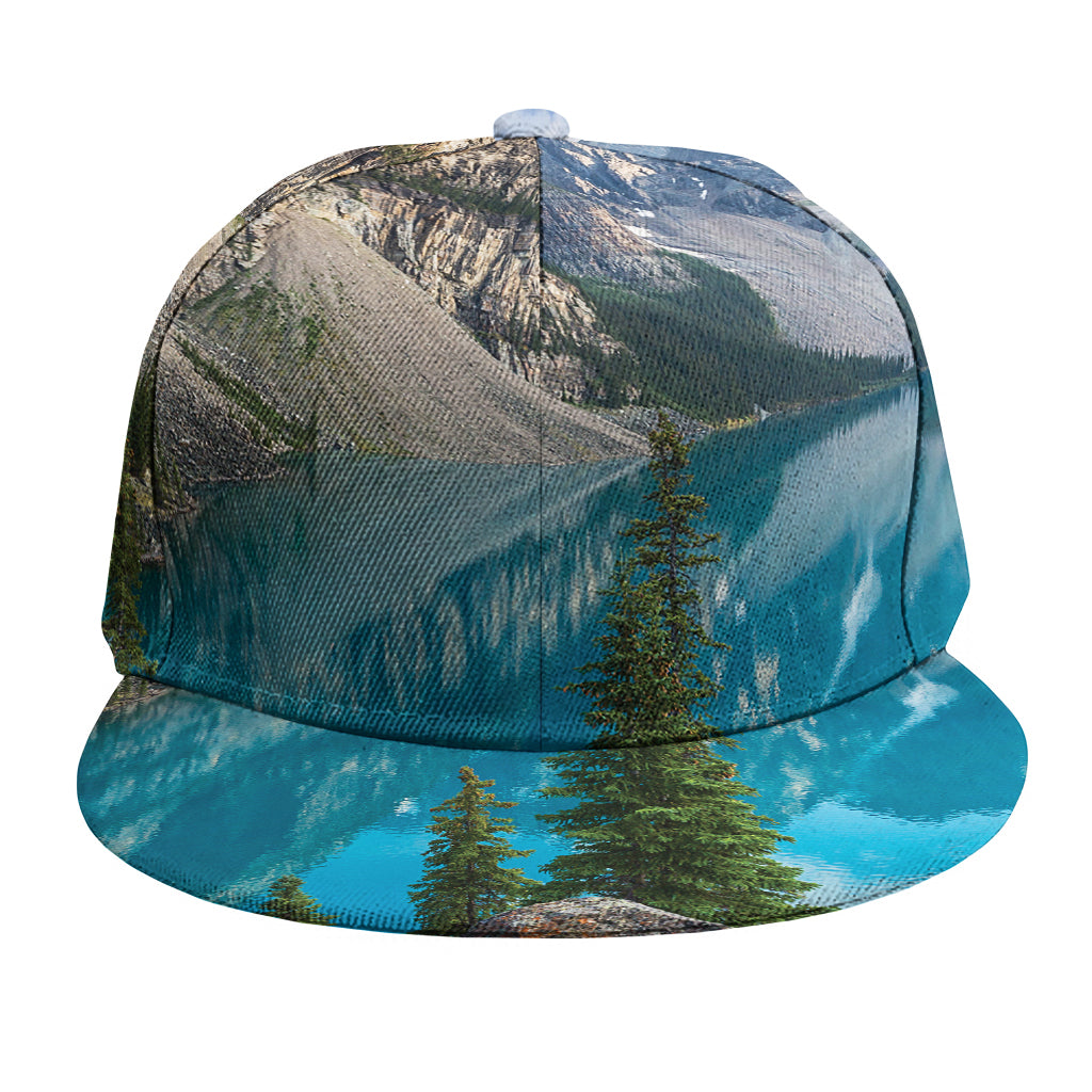 Rocky Mountain Print Snapback Cap