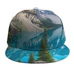 Rocky Mountain Print Snapback Cap