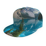 Rocky Mountain Print Snapback Cap