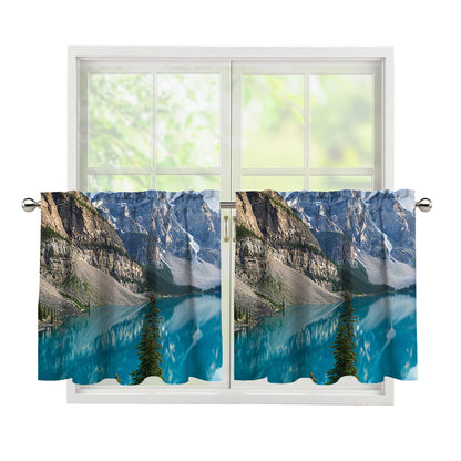 Rocky Mountain Print Tier Curtains