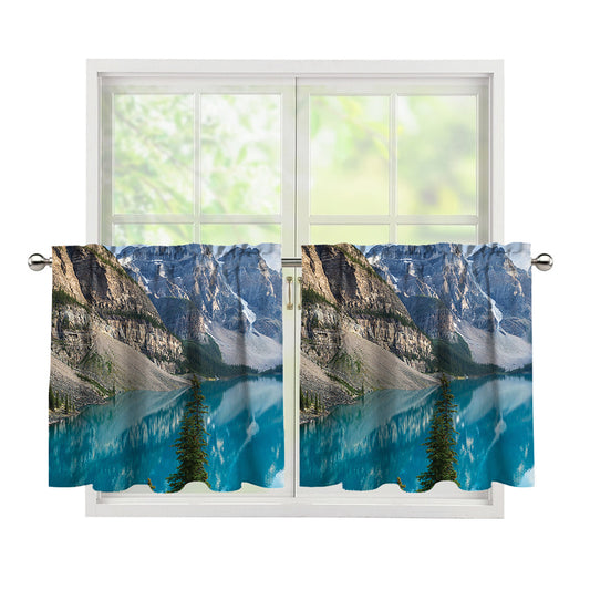 Rocky Mountain Print Tier Curtains