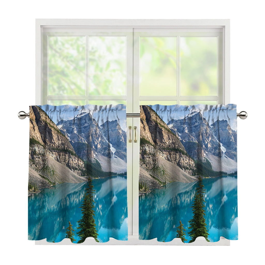 Rocky Mountain Print Tier Curtains