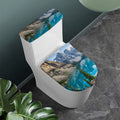 Rocky Mountain Print Toilet Lid And Tank Cover Set