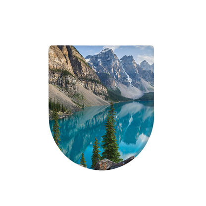 Rocky Mountain Print Toilet Lid Cover