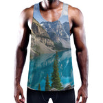 Rocky Mountain Print Training Tank Top