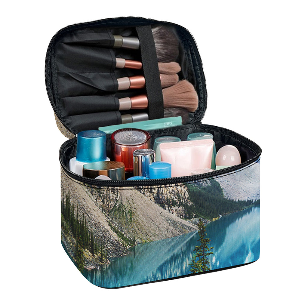 Rocky Mountain Print Travel Makeup Bag
