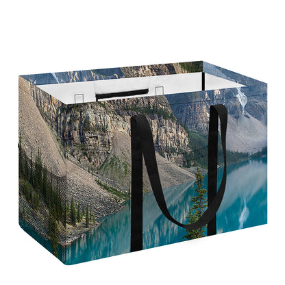 Rocky Mountain Print Utility Tote Bag
