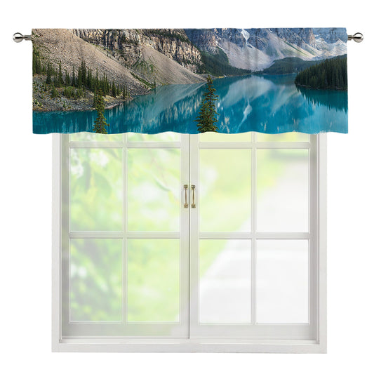 Rocky Mountain Print Window Valance