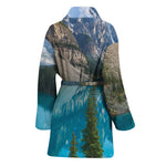 Rocky Mountain Print Women's Bathrobe