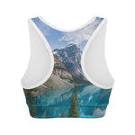 Rocky Mountain Print Women's Sports Bra