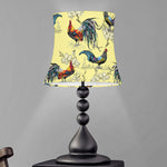 Rooster And Flower Pattern Print Bell Lamp Shade