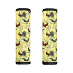 Rooster And Flower Pattern Print Handle Covers