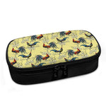 Rooster And Flower Pattern Print Insulin Cooler Travel Case