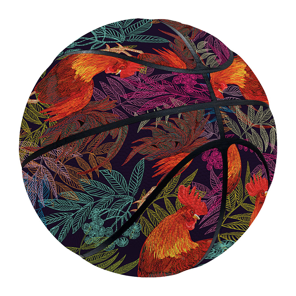 Rooster And Rowan Pattern Print Basketball