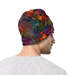 Rooster And Rowan Pattern Print Beanie