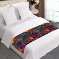 Rooster And Rowan Pattern Print Bed Runner