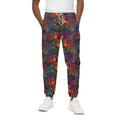 Rooster And Rowan Pattern Print Cotton Sweatpants