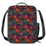 Rooster And Rowan Pattern Print Crossbody Lunch Bag