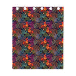 Rooster And Rowan Pattern Print Curtain
