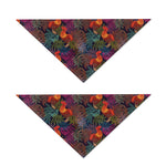 Rooster And Rowan Pattern Print Dog Bandana