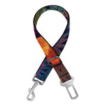 Rooster And Rowan Pattern Print Dog Seat Belt