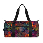 Rooster And Rowan Pattern Print Gym Bag