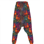 Rooster And Rowan Pattern Print Hammer Pants