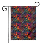 Rooster And Rowan Pattern Print House Flag