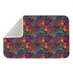 Rooster And Rowan Pattern Print Indoor Door Mat