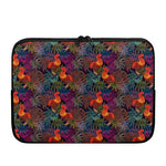 Rooster And Rowan Pattern Print Laptop Sleeve