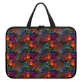 Rooster And Rowan Pattern Print Laptop Sleeve With Handle